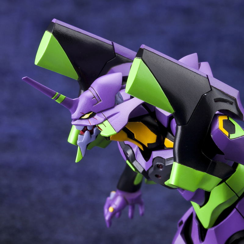Rebuild of Evangelion 1/400 Scale Model Kit: Regular Artificial Human Evangelion EVA-01 (Re-run) image 16