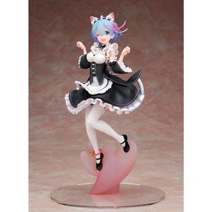 Re:Zero kara Hajimeru Isekai Seikatsu 1/8 Scale Pre-Painted Figure: Rem Cat Ear Ver._