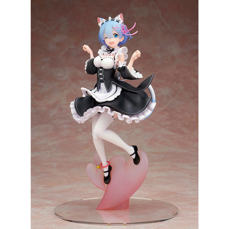 Re:Zero kara Hajimeru Isekai Seikatsu 1/8 Scale Pre-Painted Figure: Rem Cat Ear Ver. image 1