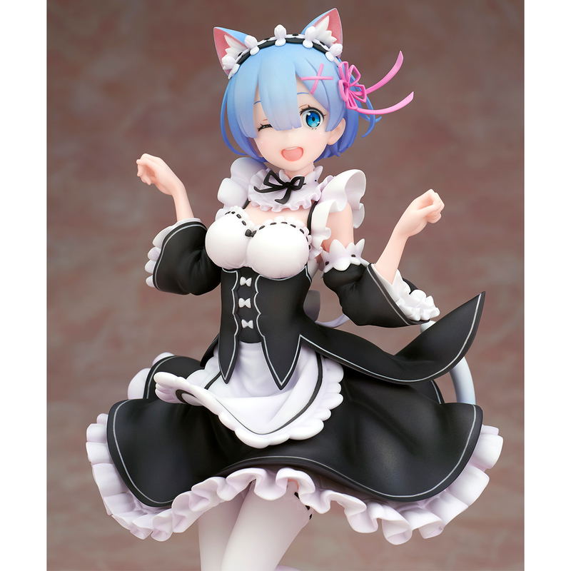 Re:Zero kara Hajimeru Isekai Seikatsu 1/8 Scale Pre-Painted Figure: Rem Cat Ear Ver. image 6