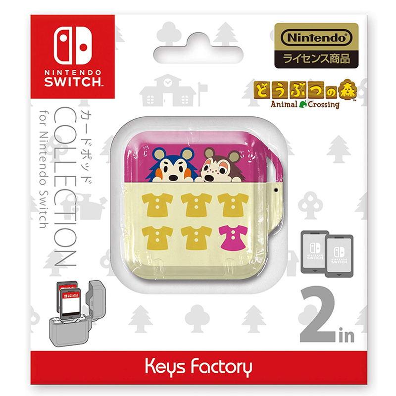 Animal Crossing Card Pod Collection for Nintendo Switch (Type-C) image 1