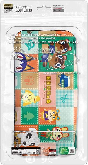 Animal Crossing Quick Pouch Collection for Nintendo Switch  (Type-A)