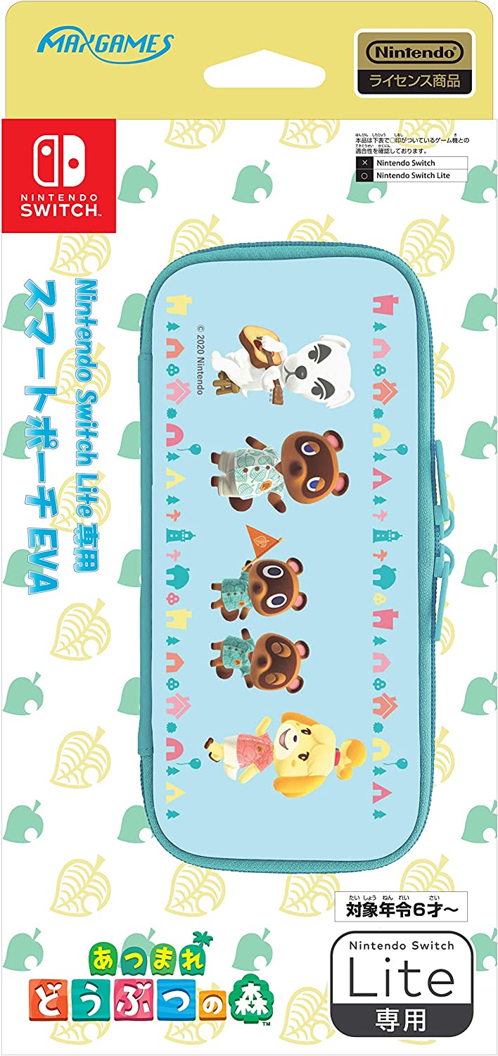 Animal Crossing Smart Pouch EVA for Nintendo Switch Lite image 1