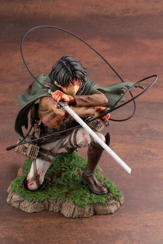 ARTFX J Attack on Titan 1/7 Scale Pre-Painted Figure: Levi Fortitude Ver. image 13