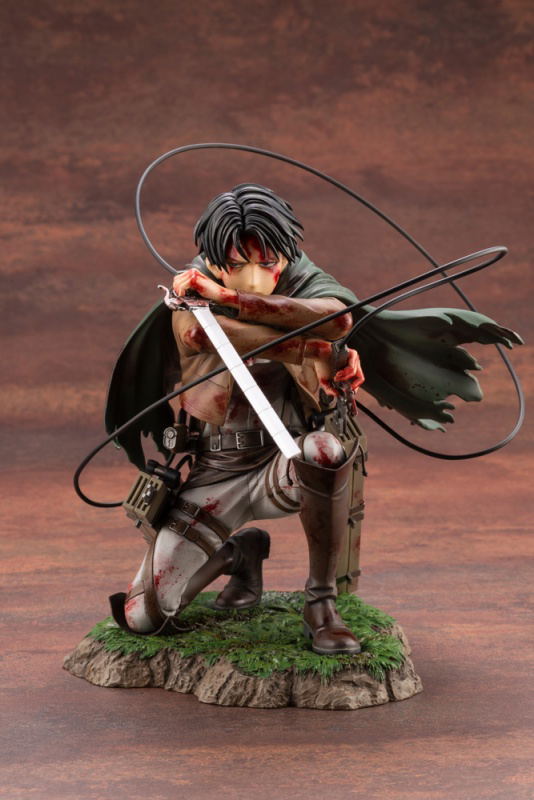 ARTFX J Attack on Titan 1/7 Scale Pre-Painted Figure: Levi Fortitude Ver. image 3