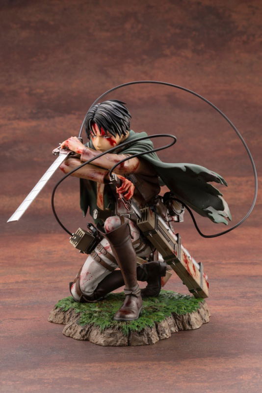 ARTFX J Attack on Titan 1/7 Scale Pre-Painted Figure: Levi Fortitude Ver. image 4