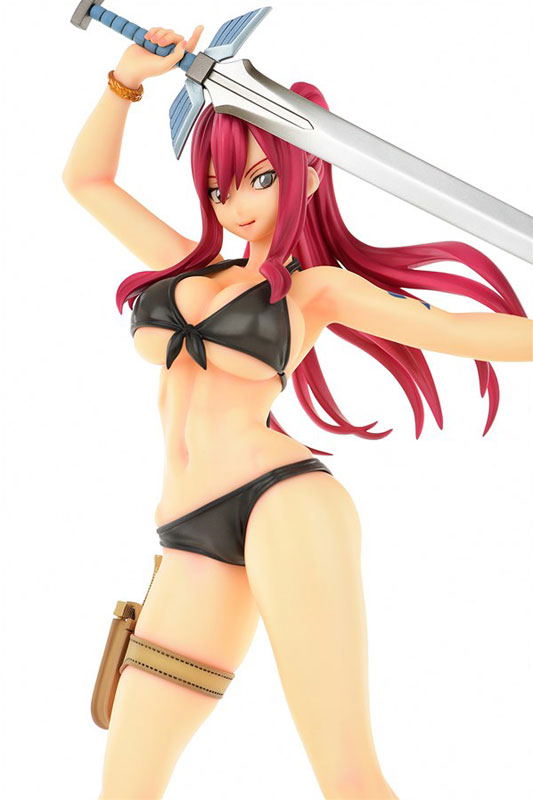 Fairy Tail 1/6 Scale Pre-Painted Figure: Erza Scarlet Swimsuit Gravure_Style image 6