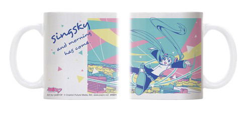 Hatsune Miku Jaga Bata Ver. Full Color Mug image 1