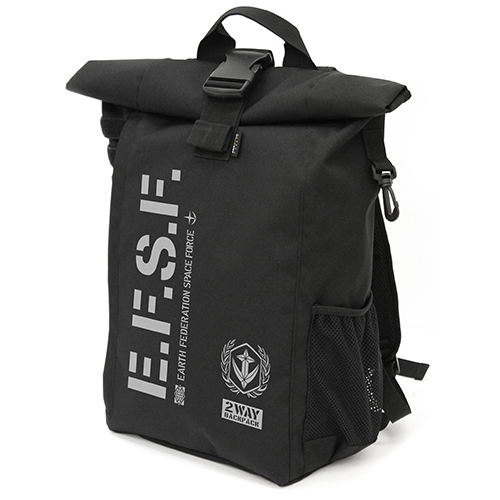 Mobile Suit Gundam - Earth Federation Space Force Roll Top Backpack image 1
