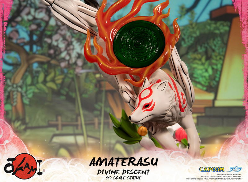 Okami 1/4 Scale Statue: Amaterasu Divine Descent [Standard Edition] image 20