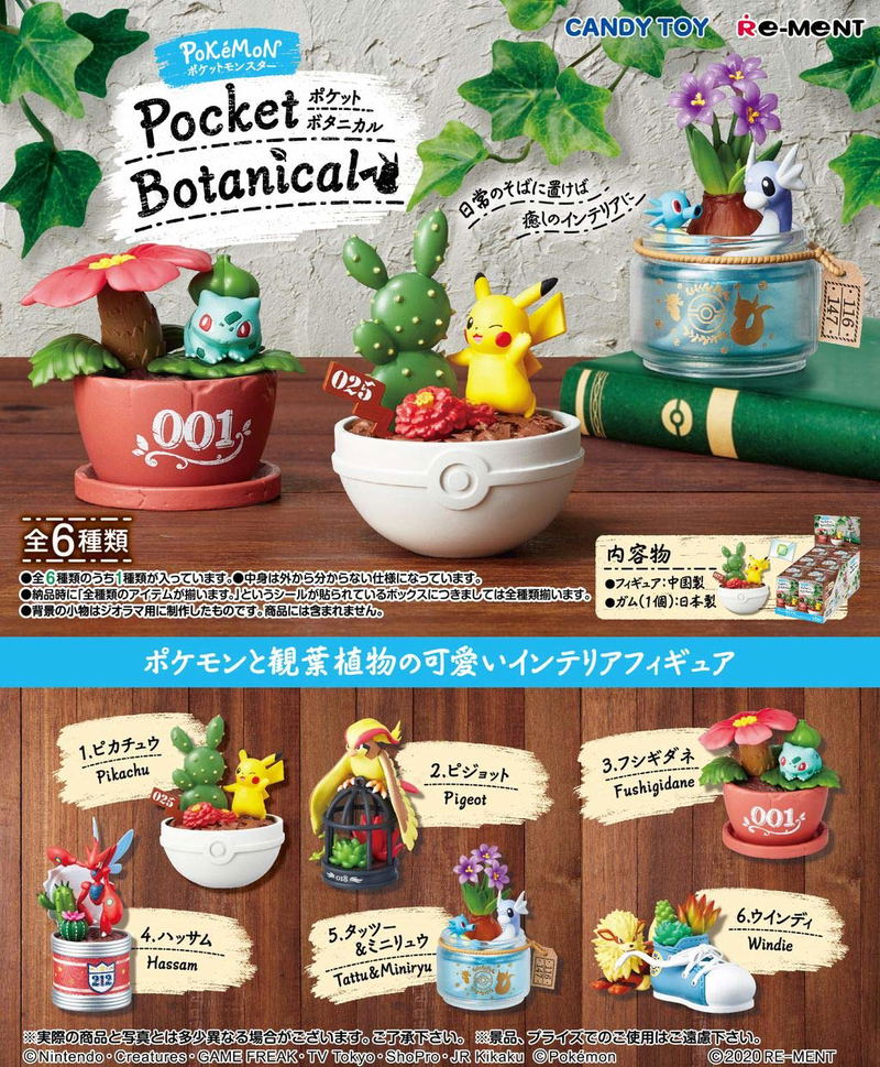 Pokemon Pocket Botanical (Set of 6 pieces) image 1