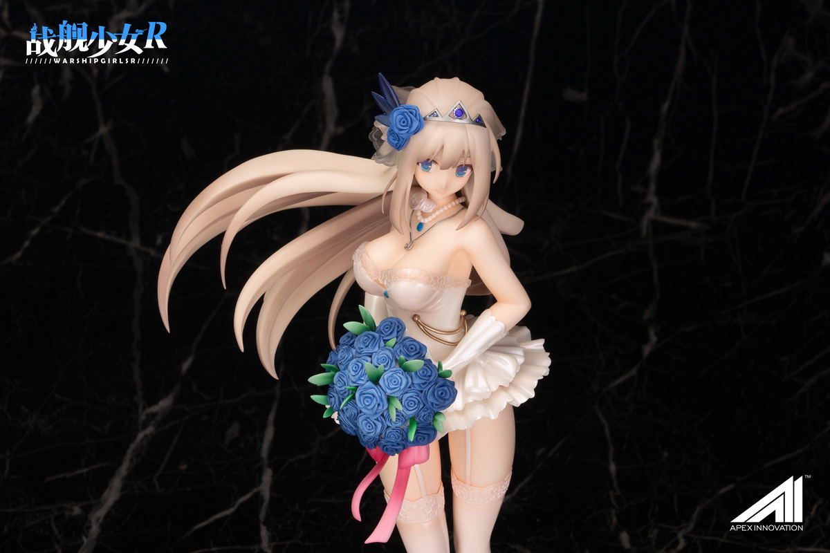 Warship Girls R 1/7 Scale Pre-Painted Figure: Lexington Love Blues