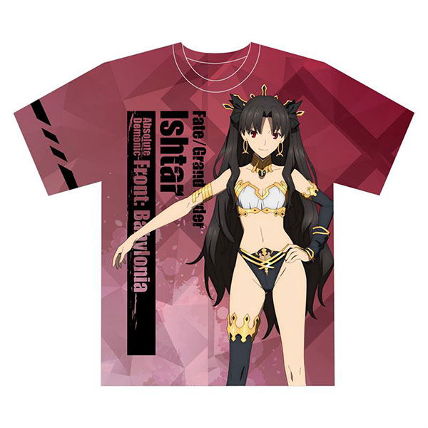 Fate/Grand Order - Absolute Demonic Front: Babylonia Full Graphic T-shirt: Ishtar (L Size) image 1