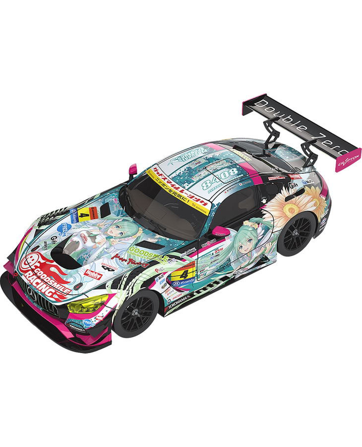 Hatsune Miku GT Project 1/64 Scale Miniature Car: Good Smile Hatsune Miku AMG 2017 Super GT Ver. image 1