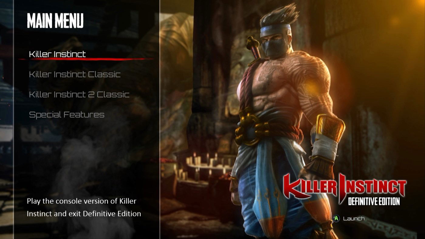 Killer Instinct (Definitive Edition) digital for XONE, Xbox One S 