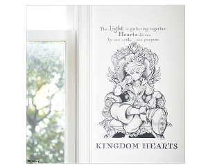 Kingdom Hearts III: Wall Sticker - Sora Crown