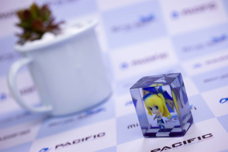 Mirai Akari Racing Project Mirai Akari Pacific Race Queen Ver. Full Color 3D Crystal Figure image 11