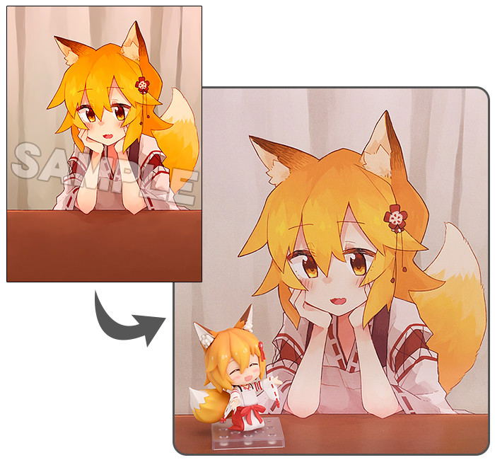 Nendoroid No. 1271 The Helpful Fox Senko-san: Senko [Good Smile Company Online Shop Limited Ver.] image 2