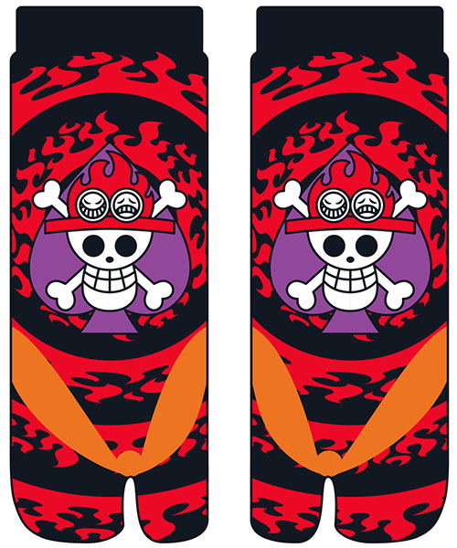 One Piece - Ace Tabi Socks image 1