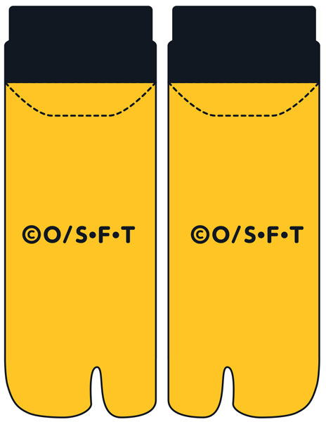 One Piece - Luffy Tabi Socks image 2