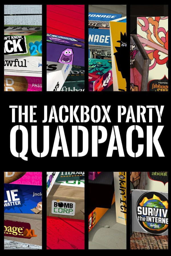 The Jackbox Party Quadpack STEAM digital — Import Game Deal