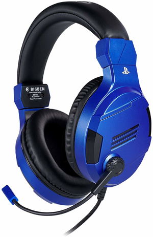 Bigben Stereo Gaming Headset V3 for PS4/PC/MAC (Blue)