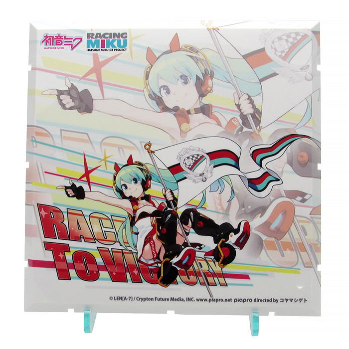 Dioramansion 150 Racing Miku Pit 2020 Optional Panel: Key Visual L image 1