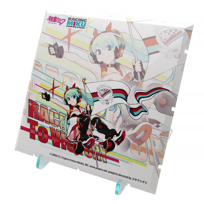 Dioramansion 150 Racing Miku Pit 2020 Optional Panel: Key Visual L image 2