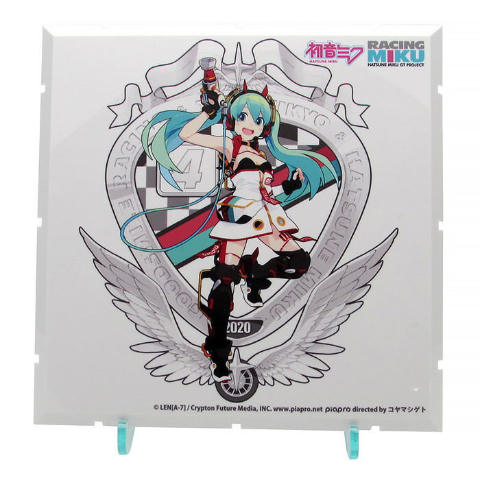 Dioramansion 150 Racing Miku Pit 2020 Optional Panel: Key Visual F image 1