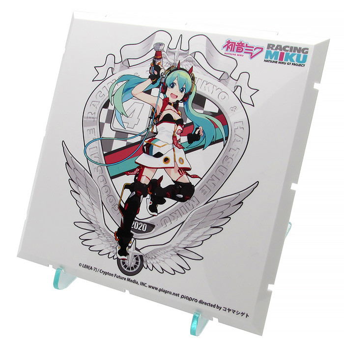 Dioramansion 150 Racing Miku Pit 2020 Optional Panel: Key Visual F image 2