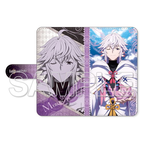 Fate/Grand Order - Absolute Demonic Front: Babylonia - Merlin Book Style Smartphone Case image 1