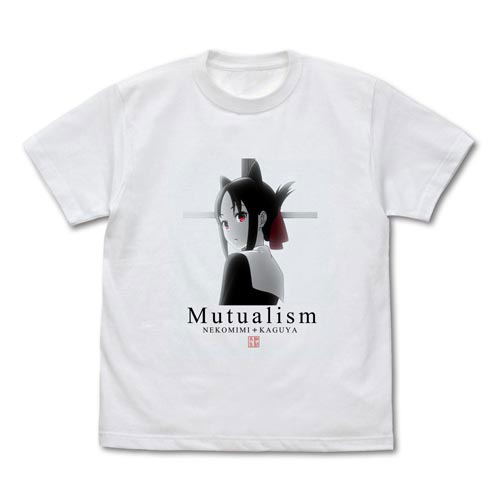 Kaguya-sama: Love Is War - Cat Ears Kaguya T-shirt White (L Size) image 1