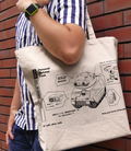 Keep Your Hands Off Eizouken! Large Tote Bag Natural thumbnail 2