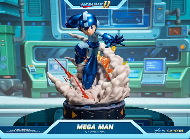 Mega Man 11 1/4 Scale Statue: Mega Man image 11