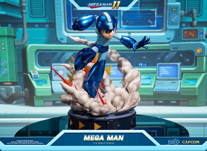 Mega Man 11 1/4 Scale Statue: Mega Man image 12
