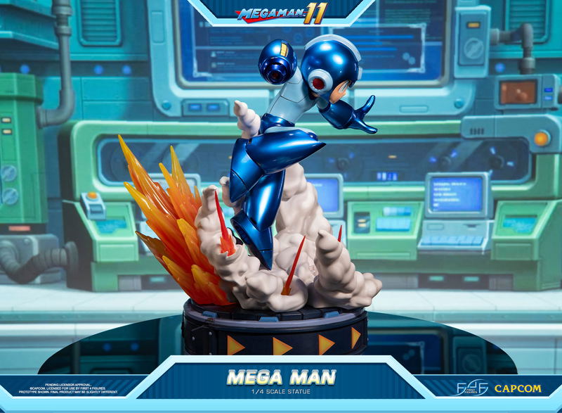 Mega Man 11 1/4 Scale Statue: Mega Man image 13
