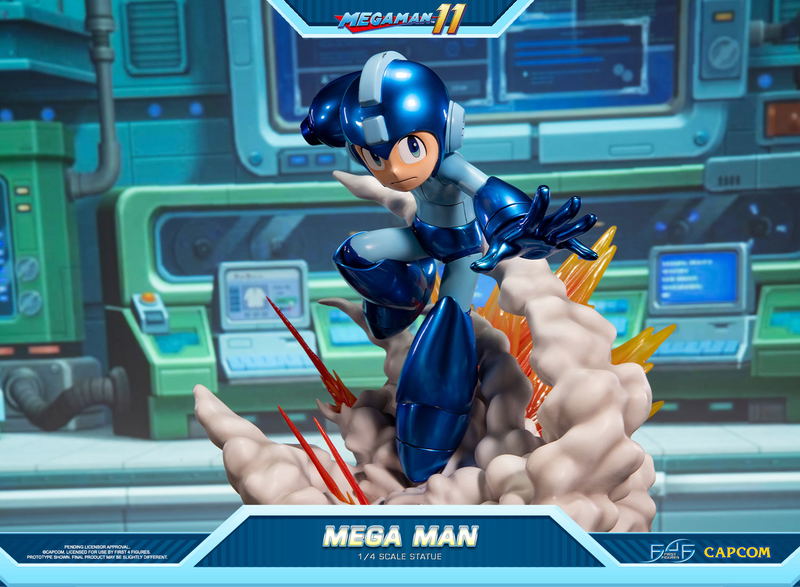 Mega Man 11 1/4 Scale Statue: Mega Man image 9