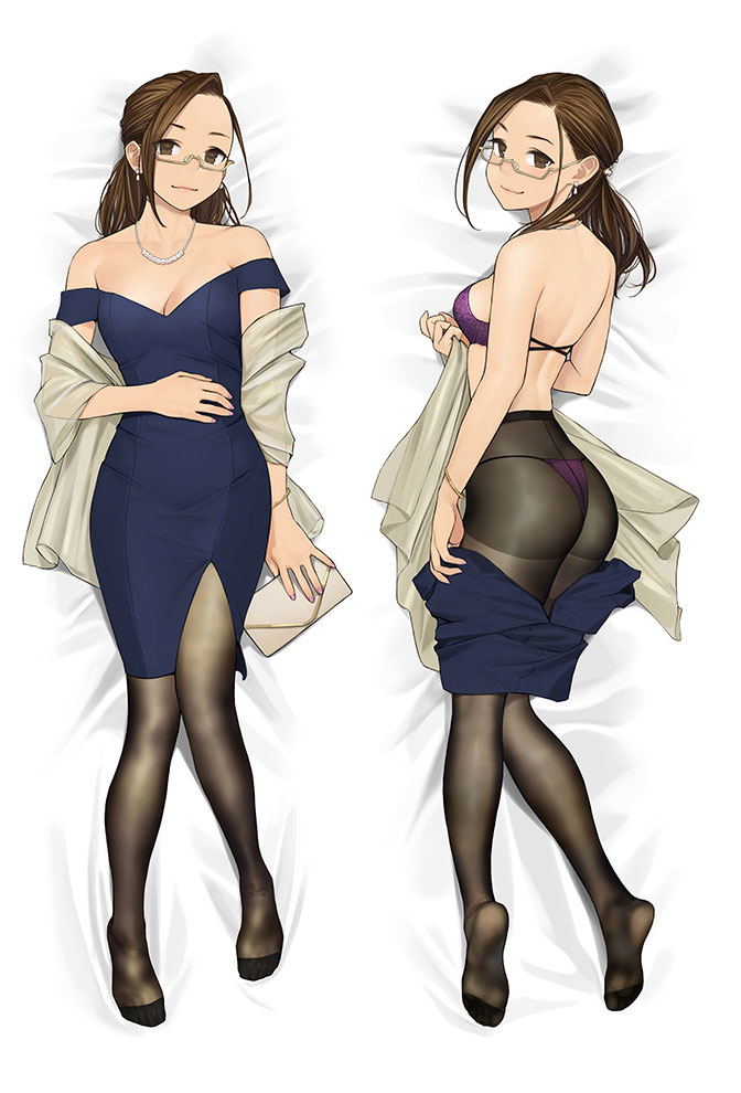 Miru Tights Dakimakura Cover: Okuzumi Yuiko Party Ver. image 1