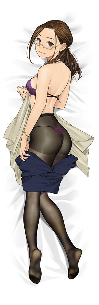 Miru Tights Dakimakura Cover: Okuzumi Yuiko Party Ver. image 3