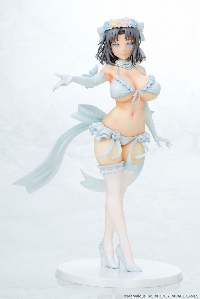 Senran Kagura 1/7 Scale Pre-Painted Figure: Yumi Wedding 2018 image 1