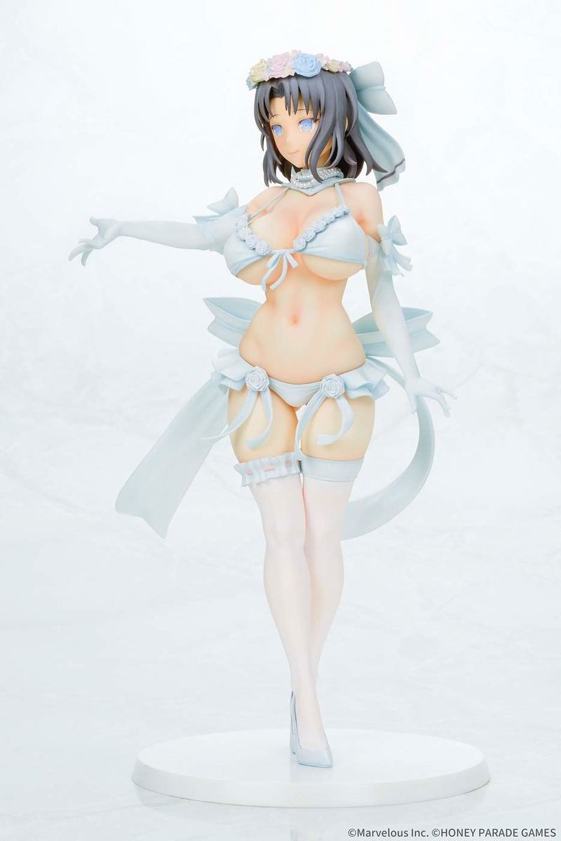 Senran Kagura 1/7 Scale Pre-Painted Figure: Yumi Wedding 2018 image 4