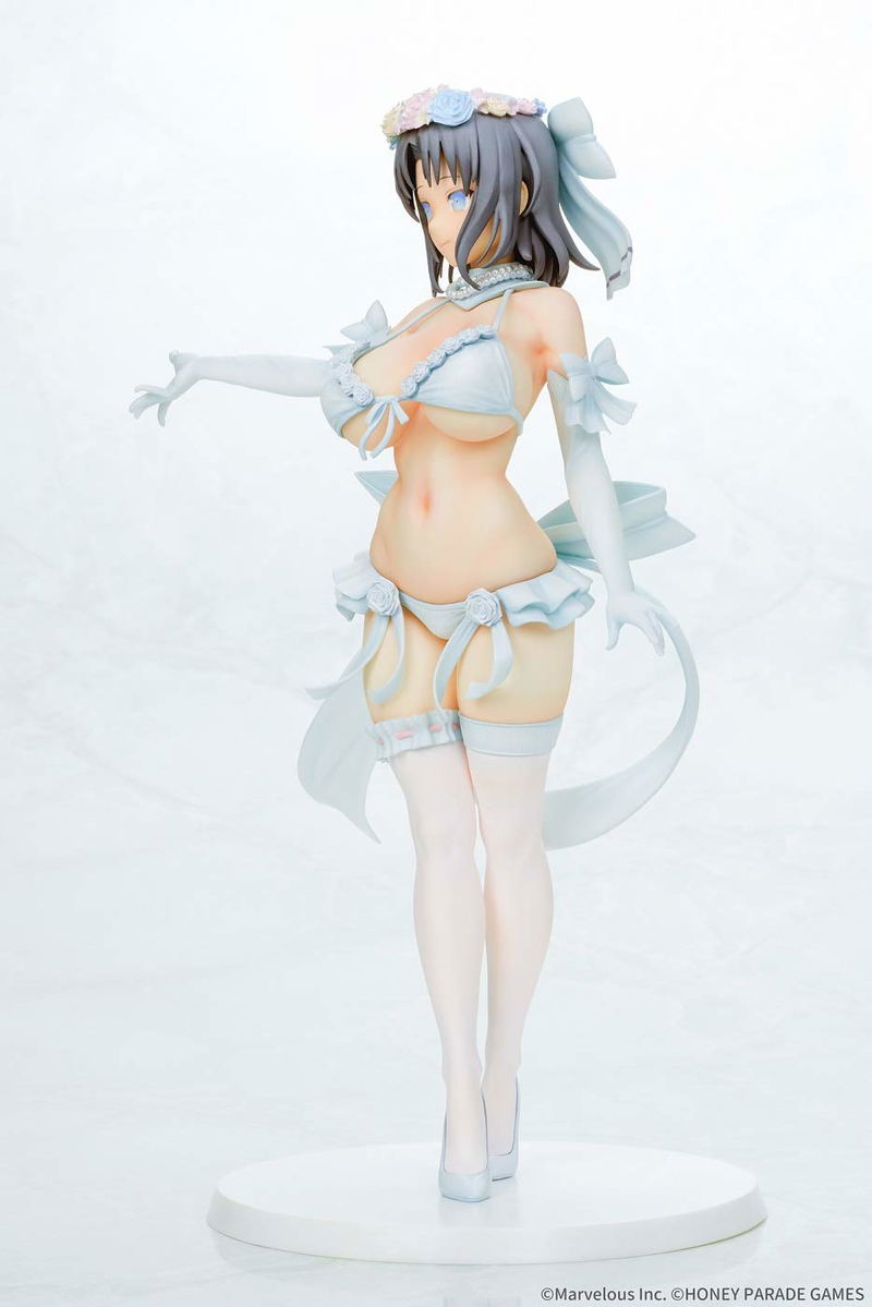 Senran Kagura 1/7 Scale Pre-Painted Figure: Yumi Wedding 2018 image 5