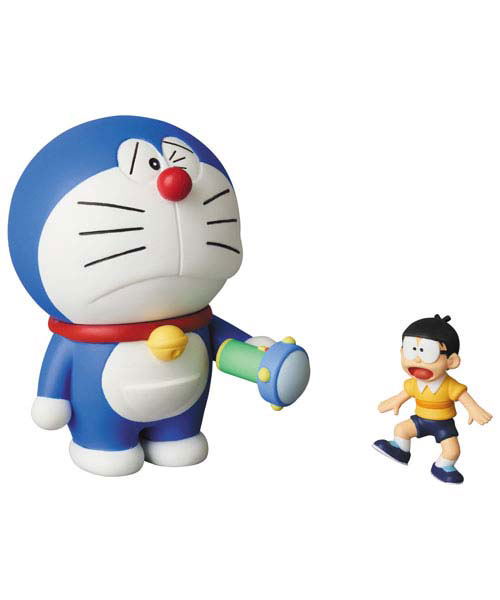 Ultra Detail Figure No. 551 Fujiko F Fujio Works Series 14 Doraemon: Doraemon & Nobita (Small Light) image 1