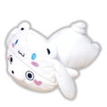 Yosistamp x Sanrio Characters Kutakuta Plush: Kuma-san x Cinnamoroll thumbnail 1