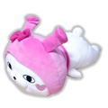 Yosistamp x Sanrio Characters Kutakuta Plush: Usagi-san x My Melody thumbnail 1