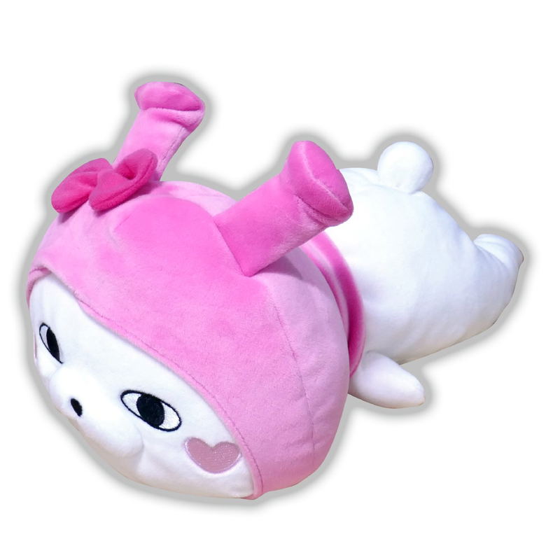 Yosistamp x Sanrio Characters Kutakuta Plush: Usagi-san x My Melody image 1