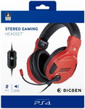Bigben Stereo Gaming Headset V3 for PS4/PC/MAC (Red) thumbnail 1