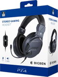Bigben Stereo Gaming Headset V3 for PS4/PC/MAC (Titanium) thumbnail 1