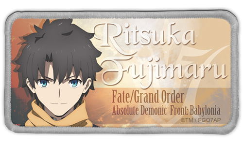 Fate/Grand Order - Absolute Demonic Front: Babylonia - Ritsuka Fujimaru Removable Full Color Patch image 1