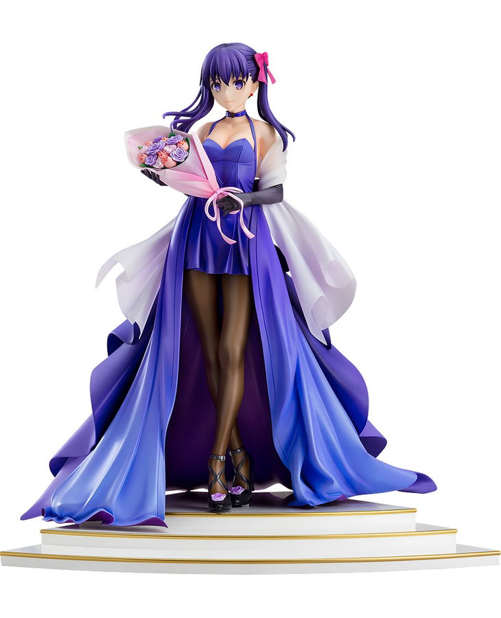 Fate/stay night ~15th Celebration Project~ 1/7 Scale Pre-Painted Figure: Sakura Matou ~15th Celebration Dress Ver.~ image 1